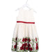 A White Sleeveless Dresses from American Princess in size 5T for girl. (Front View)