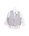 A Blue Shirts from Nautica in size 12-18M for boy. (Front View)