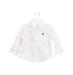 A White Shirts from Ferrari in size 6-12M for boy. (Front View)