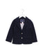 A Navy Blazers from Jacadi in size 4T for girl. (Front View)