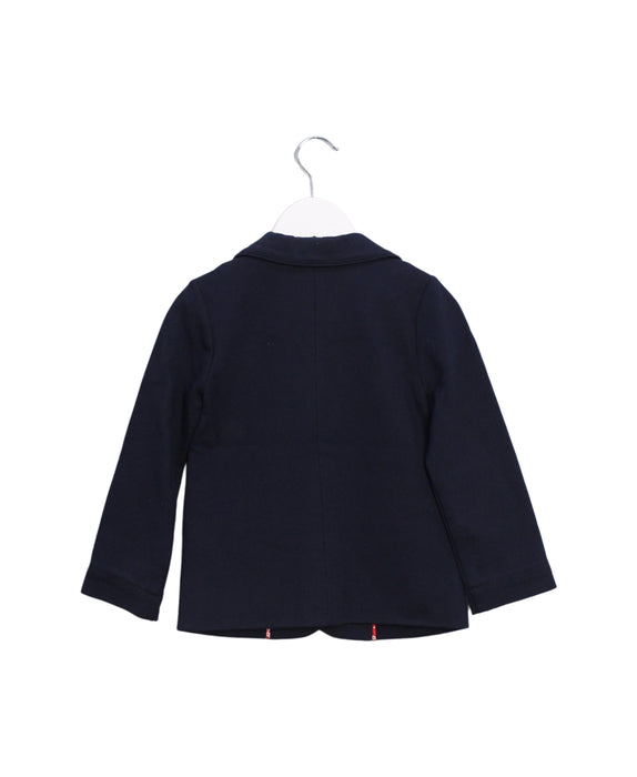 A Navy Blazers from Jacadi in size 4T for girl. (Back View)