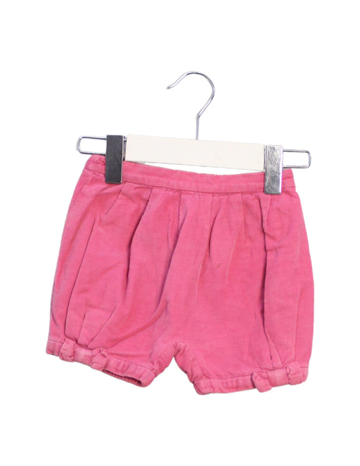 A Pink Shorts from Jacadi in size 3-6M for girl. (Front View)