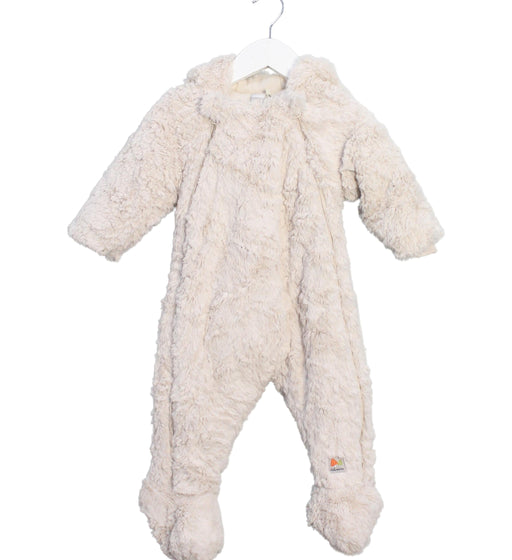 A Beige Snowsuits from Catimini in size 6-12M for girl. (Front View)
