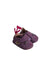 A Purple Boots & Booties from Moulin Roty in size 0-3M for girl. (Front View)