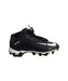 A Black Cleats/Soccer Shoes from Nike in size 7Y for boy. (Back View)