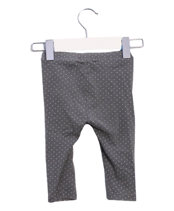 A Grey Leggings from DPAM in size 6-12M for girl. (Back View)