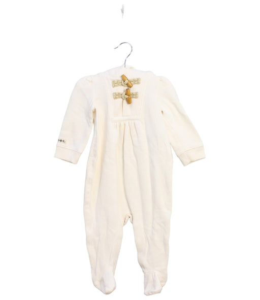 A Ivory Onesies from Ralph Lauren in size 3-6M for girl. (Front View)
