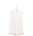 A White Sleeveless Rompers from Janie & Jack in size 3T for girl. (Front View)