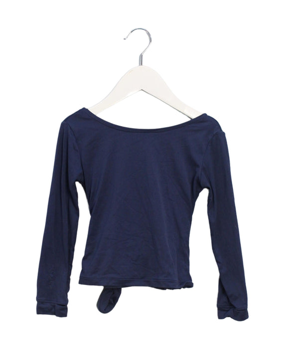 A Navy Long Sleeve Tops from Moody Tiger in size 4T for girl. (Front View)