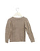 A Taupe Cardigans from Les Enfantines in size 4T for girl. (Back View)