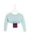 A Teal Cardigans from ValMax in size 3T for girl. (Front View)