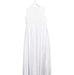 A White Sleeveless Dresses from Lan Ting in size 14Y for girl. (Back View)