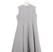 A Grey Sleeveless Dresses from I Pinco Pallino in size 12Y for girl. (Back View)