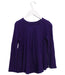 A Purple Long Sleeve Tops from Polo Ralph Lauren in size 4T for girl. (Back View)
