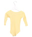 A Yellow Long Sleeve Bodysuits from Petit Bateau in size 6-12M for boy. (Back View)