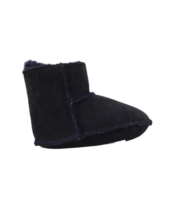 A Navy Booties from UGG in size 18-24M for girl. (Back View)
