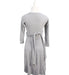 A Grey Long Sleeve Dresses from Isabella Oliver in size M for maternity. (Back View)