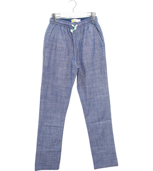 A Navy Casual Pants from Boden in size 10Y for boy. (Front View)