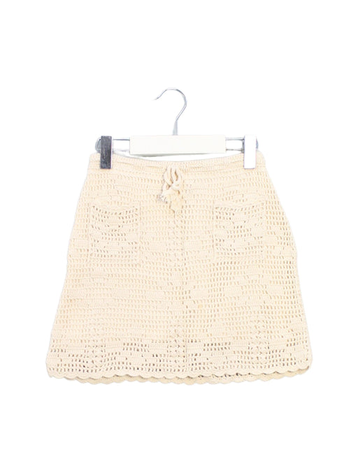A Ivory Short Skirts from Bonpoint in size 10Y for girl. (Front View)