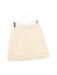 A Ivory Short Skirts from Bonpoint in size 10Y for girl. (Back View)