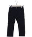 A Navy Casual Pants from Petit Bateau in size 3T for girl. (Front View)