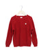 A Red Knit Sweaters from Carrément Beau in size 6T for boy. (Front View)