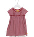 A Red Short Sleeve Dresses from Steiff in size 3T for girl. (Front View)