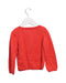 A Red Cardigans from Jacadi in size 3T for girl. (Back View)