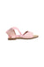 A Pink Flats from Repetto in size 6T for girl. (Back View)