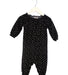 A Black Long Sleeve Jumpsuits from Peek in size 3-6M for girl. (Front View)