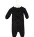 A Black Long Sleeve Jumpsuits from Peek in size 3-6M for girl. (Back View)