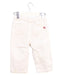 A White Casual Pants from Petit Bateau in size 12-18M for girl. (Back View)
