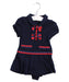 A Navy Short Sleeve Bodysuits from Nicholas & Bears in size 6-12M for girl. (Front View)