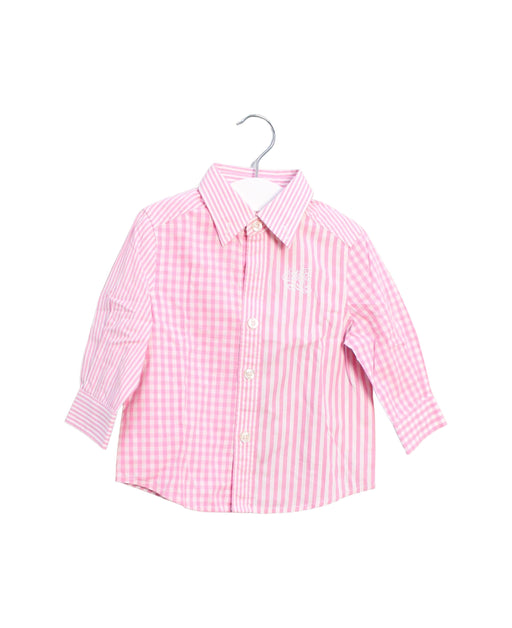 A Pink Shirts from Nicholas & Bears in size 6-12M for boy. (Front View)