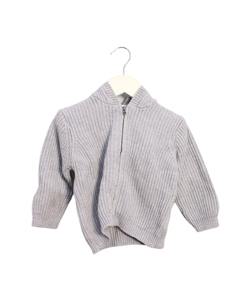 A Grey Lightweight Jackets from Cyrillus in size 18-24M for boy. (Front View)