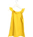 A Yellow Sleeveless Tops from DPAM in size 10Y for girl. (Back View)