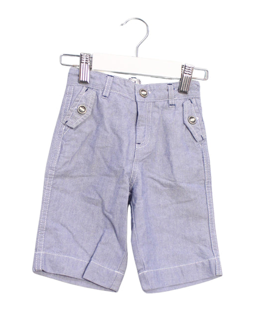 A Blue Casual Pants from Jacadi in size 3-6M for boy. (Front View)