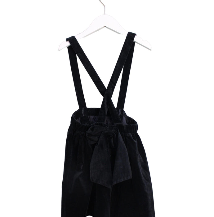 A Black Overall Dresses from jnby by JNBY in size 5T for girl. (Back View)