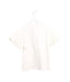A Ivory Short Sleeve Tops from Brunello Cucinelli in size 8Y for girl. (Back View)