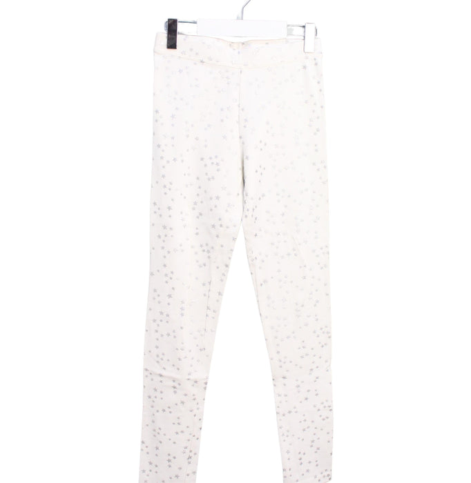 A Ivory Leggings from Crewcuts in size 12Y for girl. (Front View)