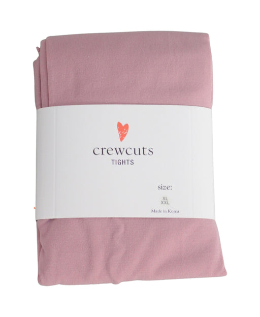 A Pink Tights from Crewcuts in size XL for girl. (Front View)