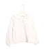 A White Sweatshirts from Cyrillus in size 6T for girl. (Front View)