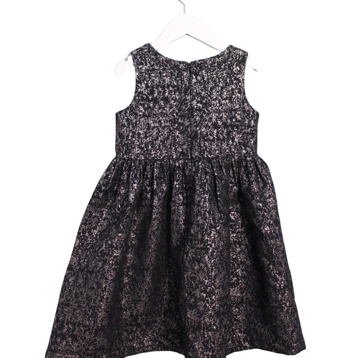 A Black Sleeveless Dresses from Benebene in size 4T for girl. (Back View)