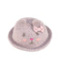 A Pink Sun Hats from Monsoon in size 12-18M for girl. (Front View)
