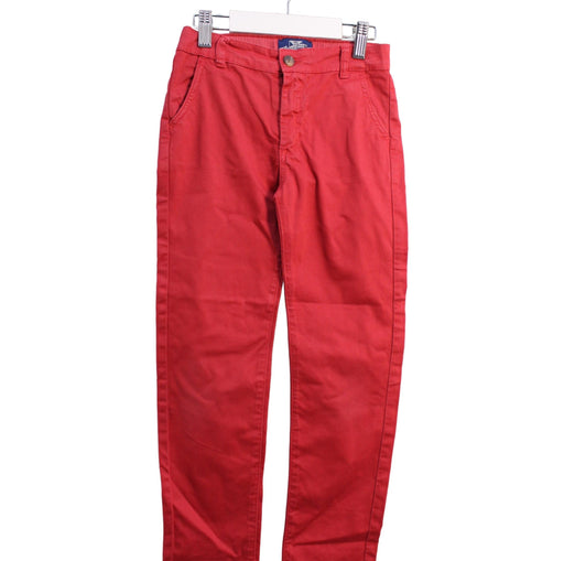 A Red Casual Pants from Thomas Brown in size 8Y for boy. (Front View)