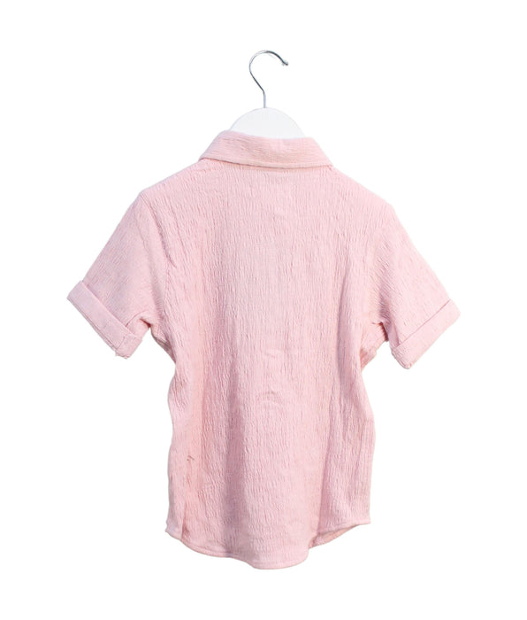 A Pink Shirts from Appaman in size 6T for boy. (Back View)