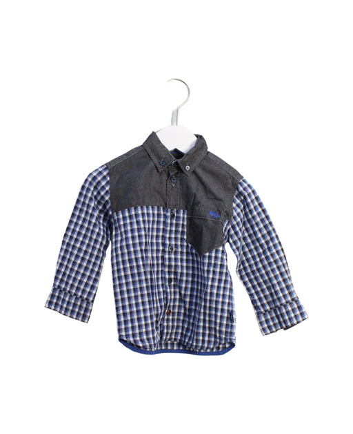 A Blue Shirts from Little Marc Jacobs in size 2T for boy. (Front View)