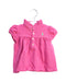 A Pink Short Sleeve Polos from Ralph Lauren in size 6-12M for girl. (Front View)