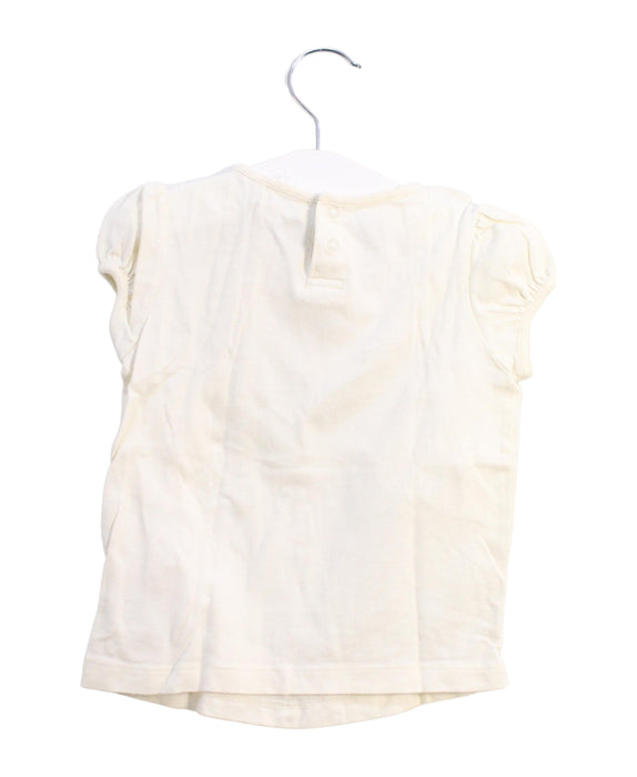A White Short Sleeve Tops from Jill Stuart in size 18-24M for girl. (Back View)
