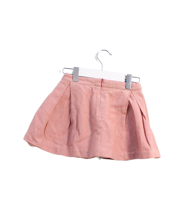 A Pink Short Skirts from Jacadi in size 4T for girl. (Back View)